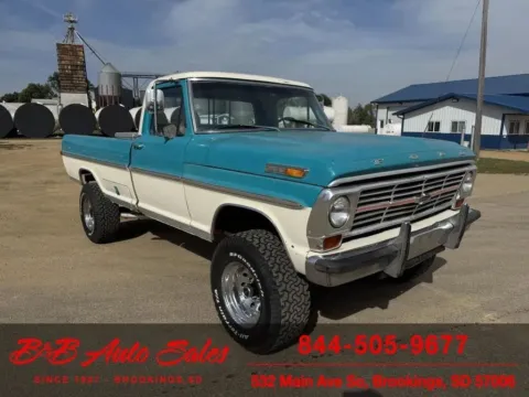 Blue 1969 Ford F250 for sale in Brookings, SD