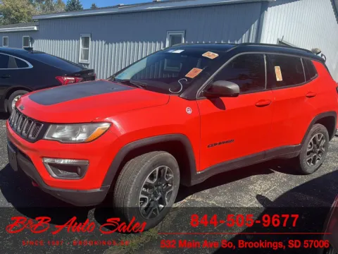 Green 2018 Jeep Compass Trailhawk for sale in Brookings, SD