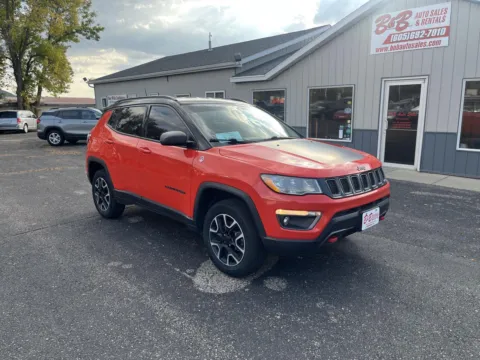 Orange 2018 Jeep Compass Trailhawk for sale in Brookings, SD