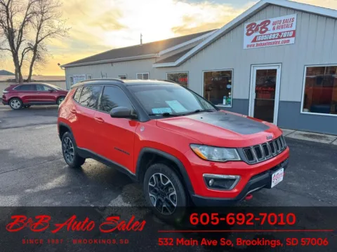 Orange 2018 Jeep Compass Trailhawk for sale in Brookings, SD