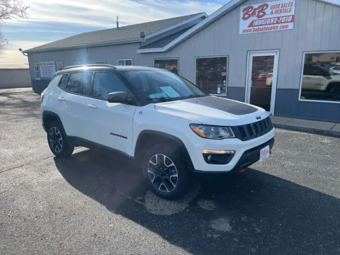 White 2020 Jeep Compass Trailhawk for sale in Brookings, SD