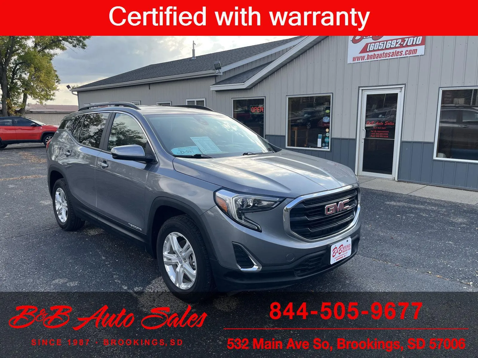 Gray 2021 GMC Terrain SLE for sale in Brookings, SD
