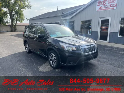 Black 2020 Subaru Forester Premium for sale in Brookings, SD