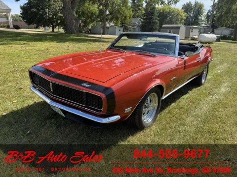 Another view of 1968 Chevrolet Camaro for sale in Brookings, SD at B & B Auto Sales