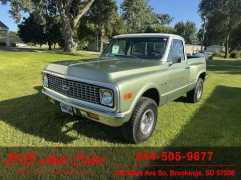 Another view of 1972 Chevrolet K10 for sale in Brookings, SD at B & B Auto Sales