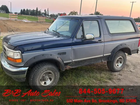 Black 1995 Ford Bronco XLT for sale in Brookings, SD
