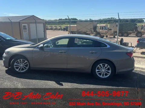 Gray 2017 Chevrolet Malibu LT for sale in Brookings, SD