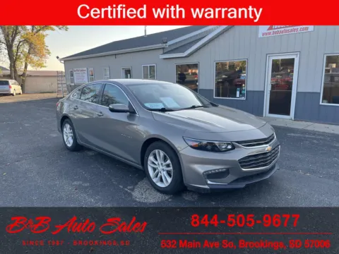 Gray 2017 Chevrolet Malibu LT for sale in Brookings, SD