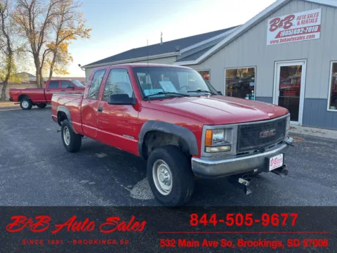 Red 1999 GMC Sierra 2500 K2500 SL for sale in Brookings, SD