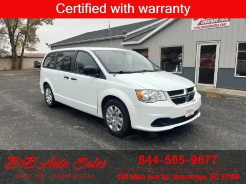 White 2019 Dodge Grand Caravan SE for sale in Brookings, SD