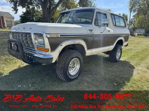Another view of 1978 Ford Bronco Ranger XLT for sale in Brookings, SD at B & B Auto Sales