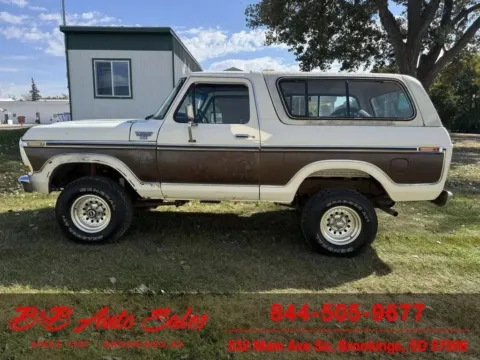 More photos of 1978 Ford Bronco Ranger XLT at B & B Auto Sales, SD