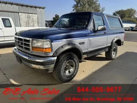 Another view of 1995 Ford Bronco XLT for sale in Brookings, SD at B & B Auto Sales
