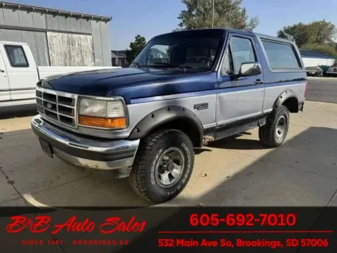 More photos of 1995 Ford Bronco XLT at B & B Auto Sales, SD