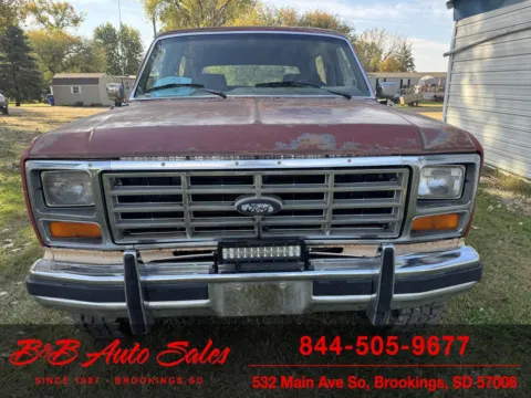 Photos of 1986 Ford Bronco Eddie Bauer for sale in Brookings, SD at B & B Auto Sales