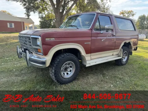 Another view of 1986 Ford Bronco Eddie Bauer for sale in Brookings, SD at B & B Auto Sales