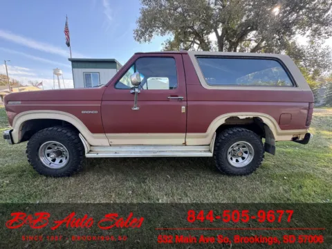 More photos of 1986 Ford Bronco Eddie Bauer at B & B Auto Sales, SD