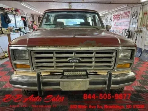 Another view of 1986 Ford Bronco for sale in Brookings, SD at B & B Auto Sales