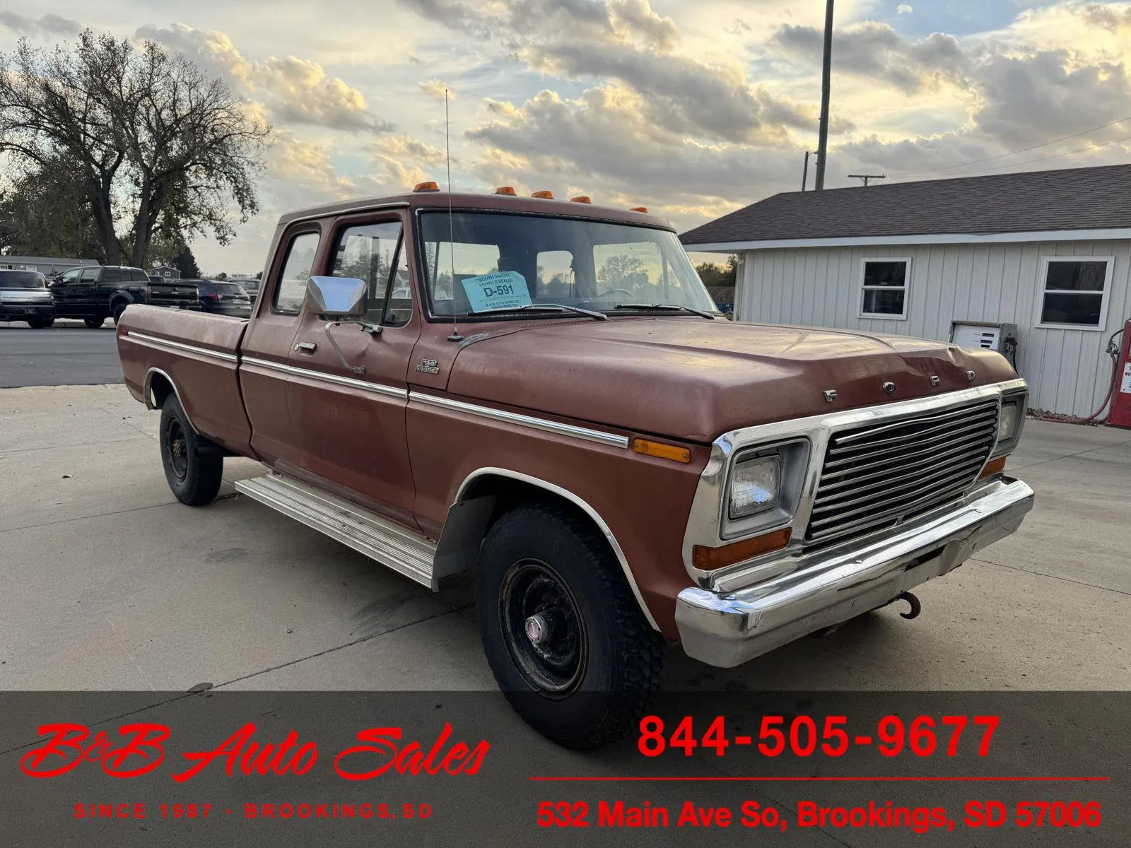Brown 1979 Ford F250 for sale in Brookings, SD