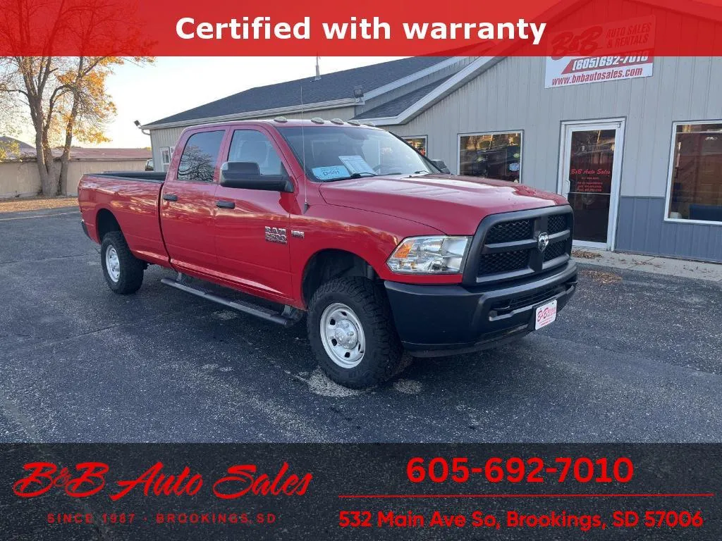 Red 2018 Ram 2500 Tradesman for sale in Brookings, SD