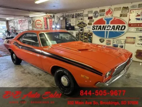 Orange 1972 Dodge Challenger for sale in Brookings, SD