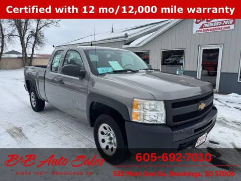 Gray 2013 Chevrolet Silverado Work Truck for sale in Brookings, SD