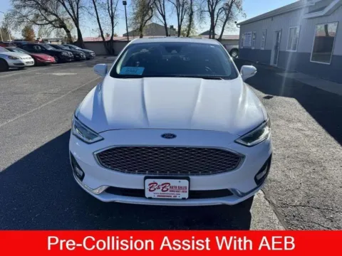 Another view of 2019 Ford Fusion Titanium for sale in Brookings, SD at B & B Auto Sales