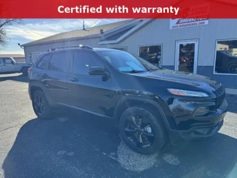 Black 2018 Jeep Cherokee Latitude for sale in Brookings, SD