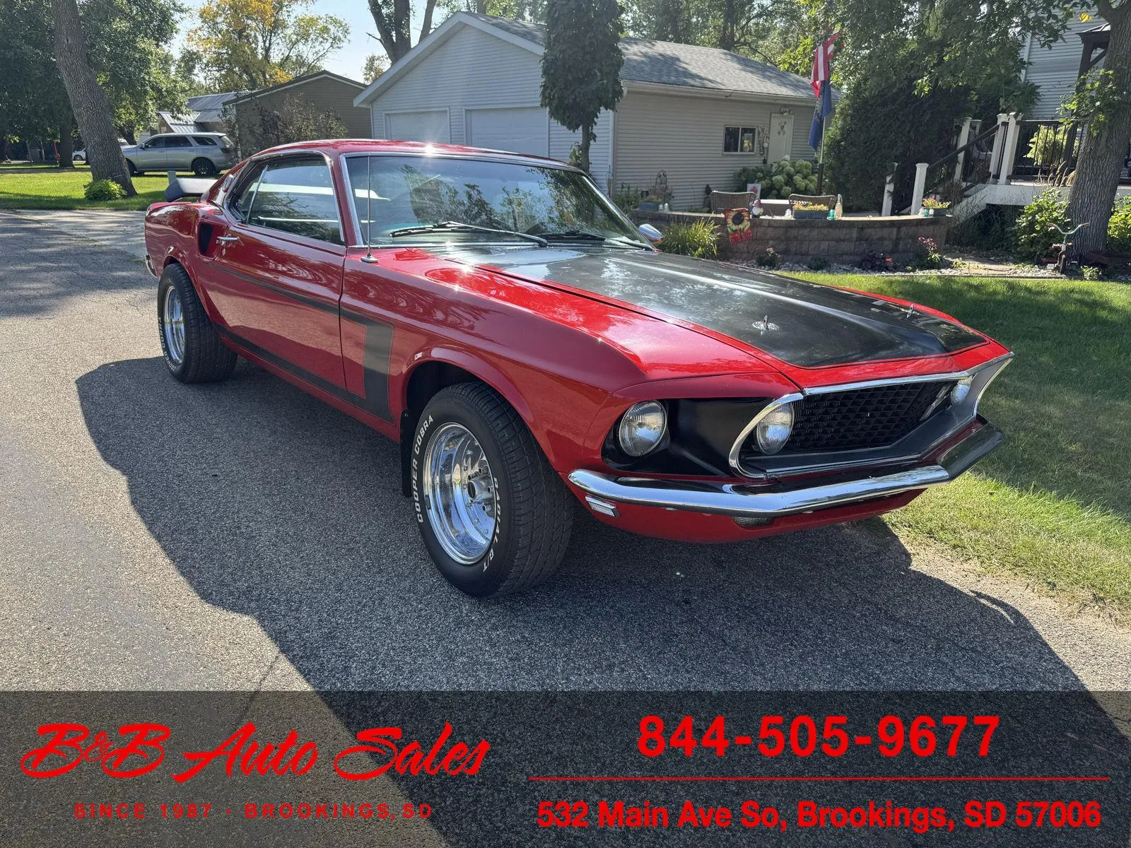 Red 1969 Ford Mustang for sale in Brookings, SD