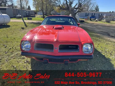 Another view of 1974 Pontiac Trans Am for sale in Brookings, SD at B & B Auto Sales