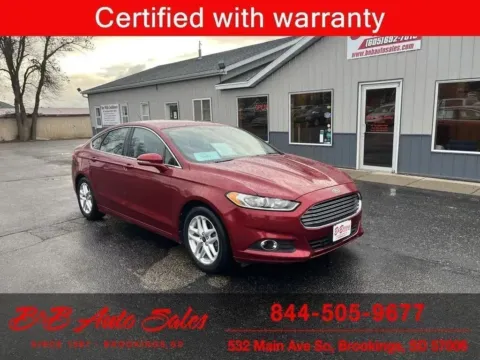Red 2013 Ford Fusion SE for sale in Brookings, SD
