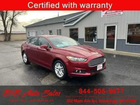 Red 2013 Ford Fusion SE for sale in Brookings, SD