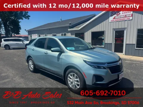 Blue 2022 Chevrolet Equinox LT for sale in Brookings, SD