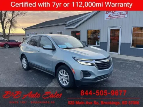 Blue 2022 Chevrolet Equinox LT for sale in Brookings, SD