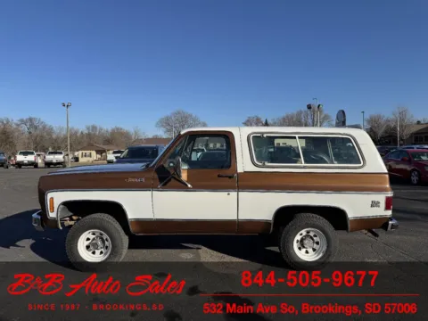 More photos of 1978 GMC JImmy High Sierra 4wd at B & B Auto Sales, SD