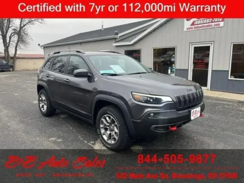 Gray 2021 Jeep Cherokee Trailhawk for sale in Brookings, SD