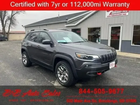 Gray 2021 Jeep Cherokee Trailhawk for sale in Brookings, SD