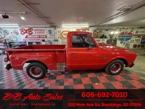 Red 1967 Chevrolet C-10 for sale in Brookings, SD