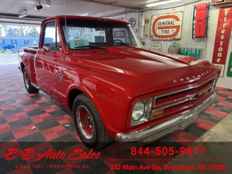 Red 1967 Chevrolet C-10 for sale in Brookings, SD