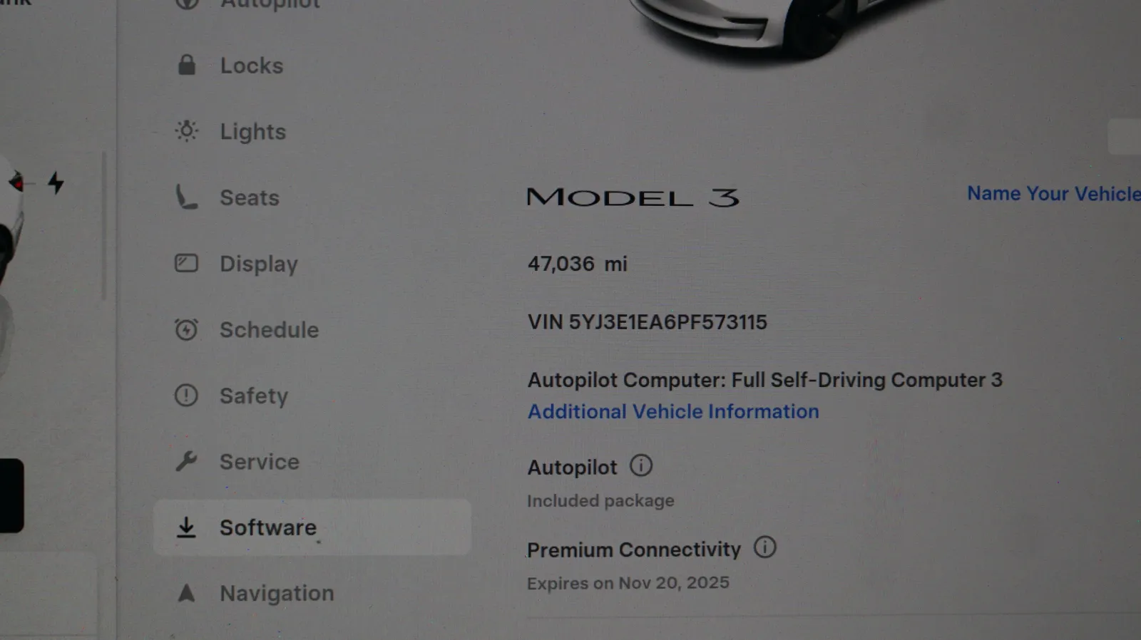 Photos of 2023 Tesla Model 3 for sale in El Cajon, CA at Auto City
