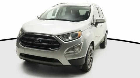 Silver 2021 Ford EcoSport Titanium for sale in El Cajon, CA