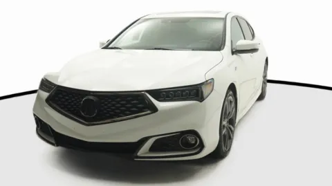 White 2018 Acura TLX w/A-SPEC Pkg Red Leather for sale in El Cajon, CA