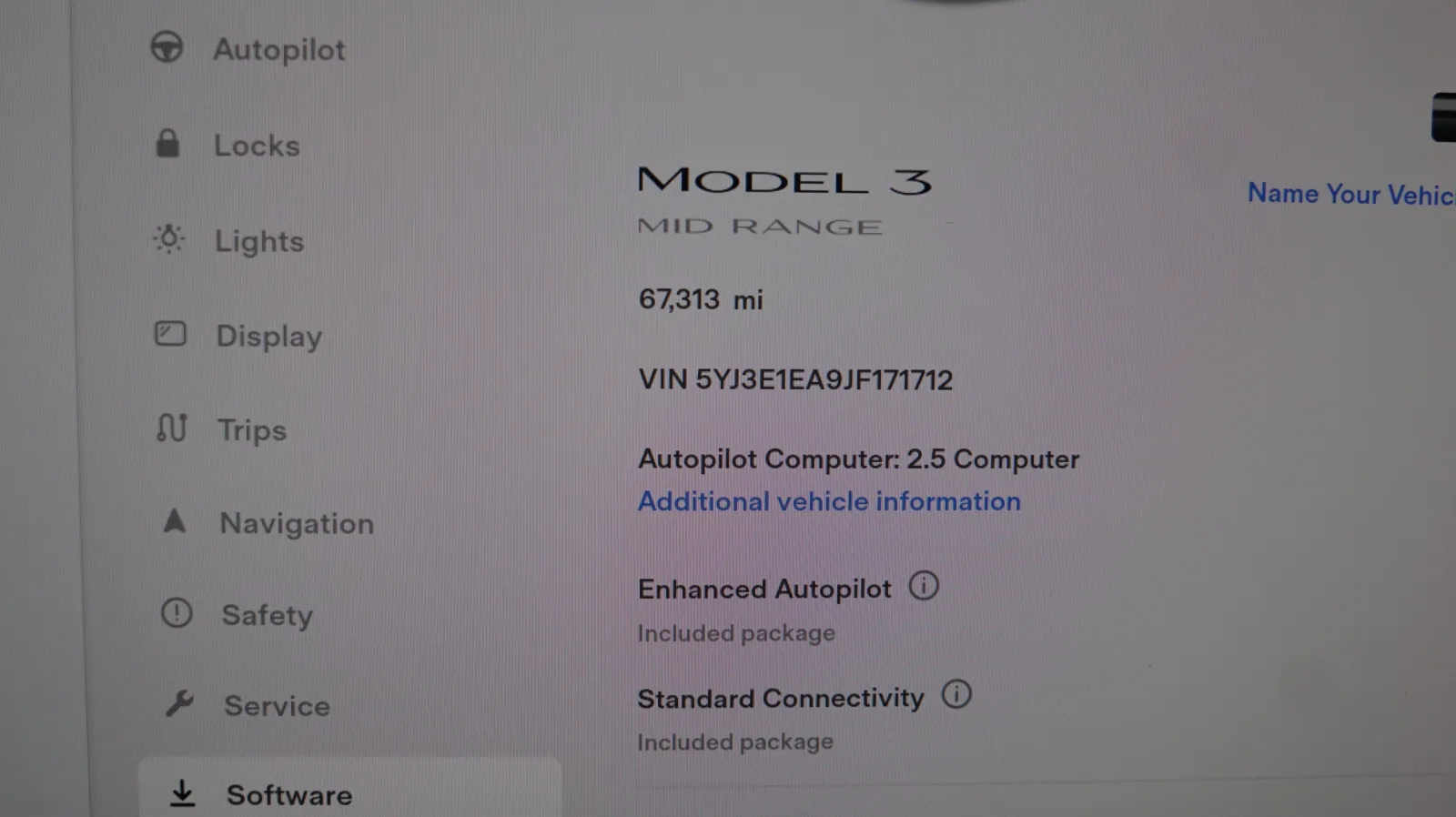 Photos of 2018 Tesla Model 3 Mid Range Battery for sale in El Cajon, CA at Auto City
