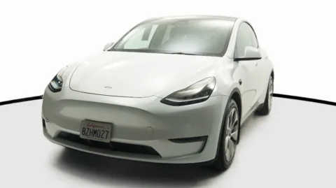 White 2022 Tesla Model Y Long Range for sale in El Cajon, CA