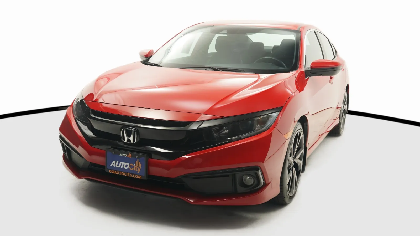 Red 2019 Honda Civic Sport for sale in El Cajon, CA