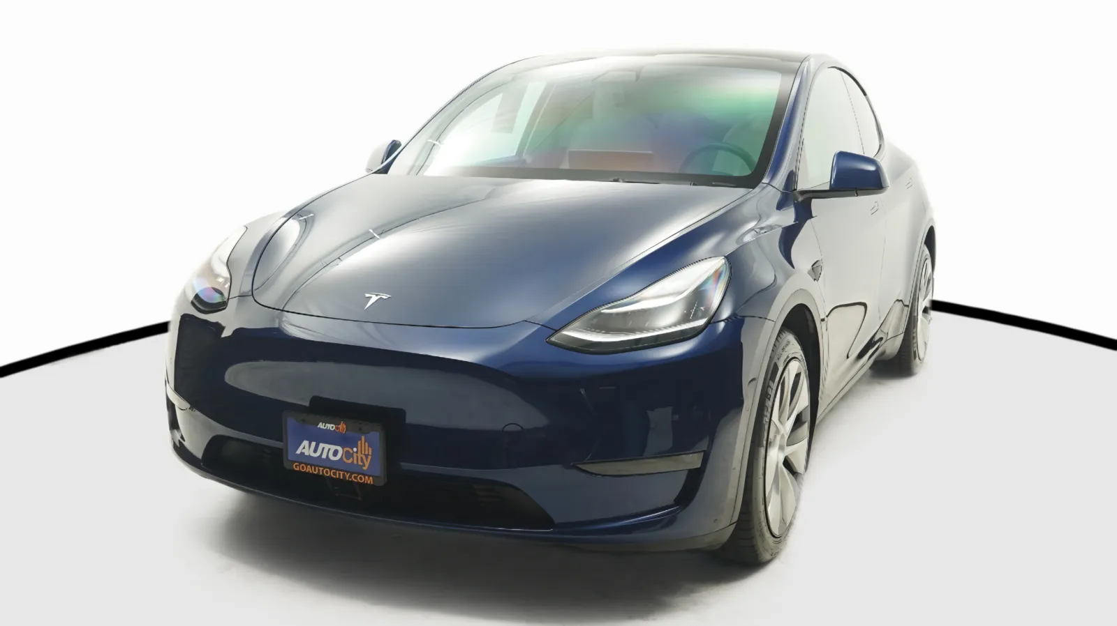 Blue 2021 Tesla Model Y Long Range for sale in El Cajon, CA