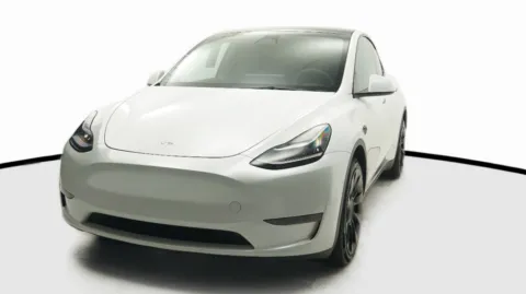 White 2023 Tesla Model Y Long Range for sale in El Cajon, CA