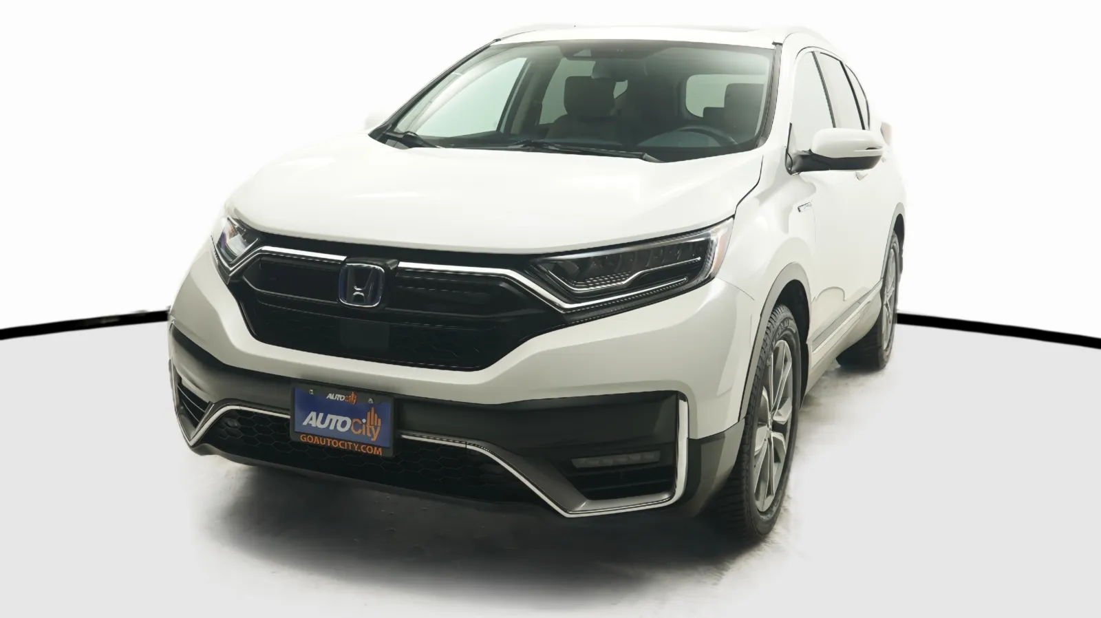 White 2021 Honda CR-V Hybrid Touring for sale in El Cajon, CA