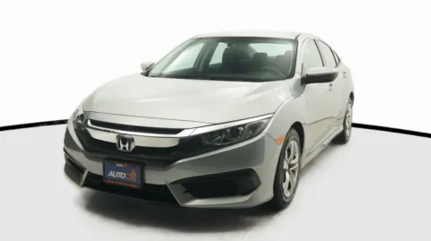Silver 2017 Honda Civic LX for sale in El Cajon, CA