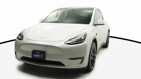 White 2021 Tesla Model Y Long Range for sale in El Cajon, CA